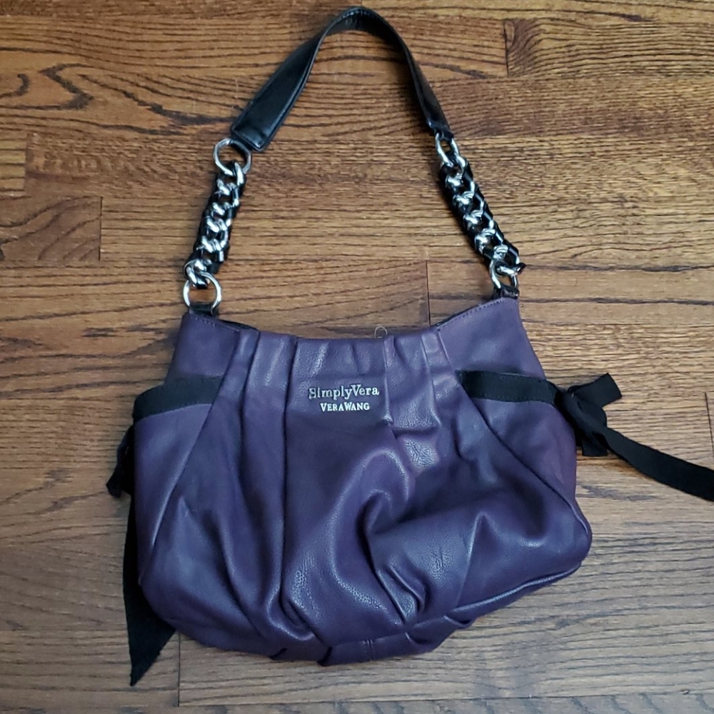 Vera Wang purple purse